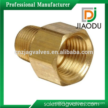 made in china best sale 1/2'' 3/4'' 1'' 2'' NPT Male x NPT Female forged npt brass adapter